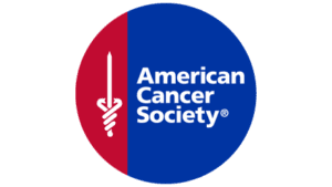 A logo of the american cancer society.